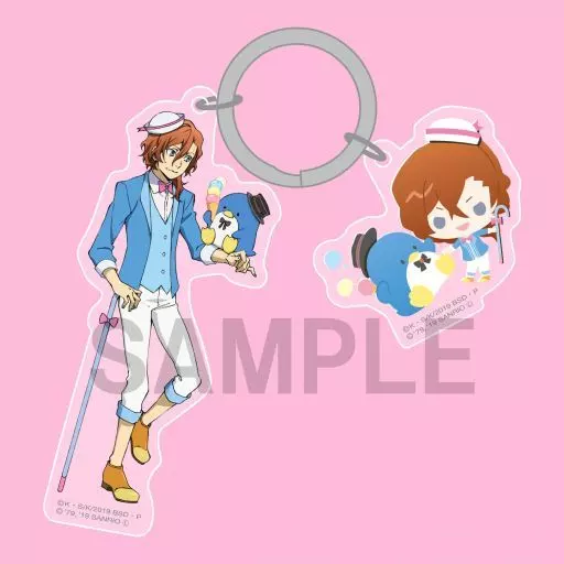 中原中也×タキシードサム キーリング 「文豪ストレイドッグス×サンリオキャラクターズ」