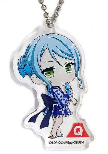 氷川紗夜 「BanG Dream! ガールズバンドパーティ! in 富士急ハイランド アクリルキーホルダー(ミニキャラ描き下ろし)」