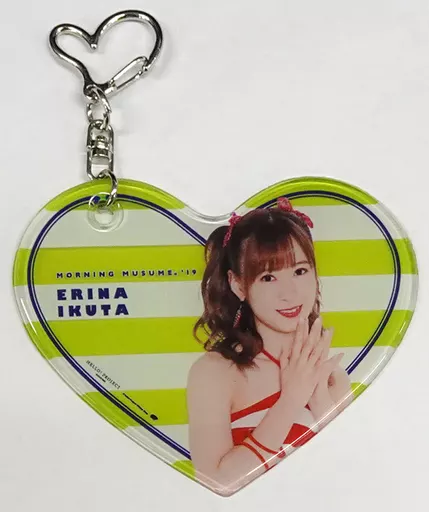 生田衣梨奈(モーニング娘。’19) ハート型やわらかキーホルダー