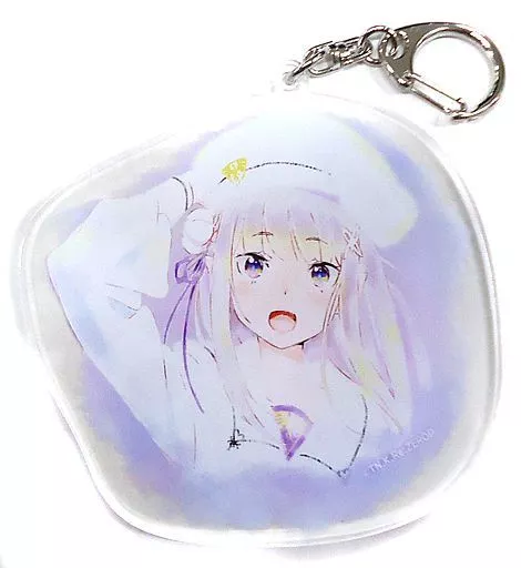 エミリア(2019ver.) Ani-art アクリルキーホルダー 「Re：ゼロから始める異世界生活 Re：ゼロから始めるエミリアの誕生日生活2019 in 渋谷マルイ」