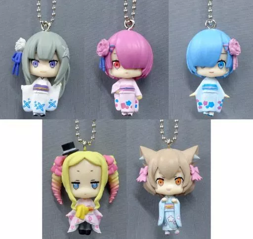 全5種セット 「Re：ゼロから始める異世界生活 コレクションフィギュア 着物ver.」