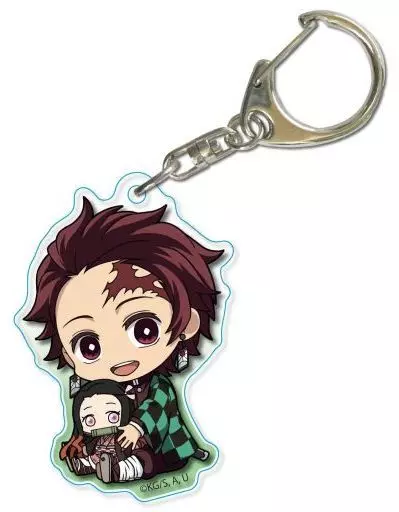 竈門炭治郎 ぎゅぎゅっとアクリルキーホルダー 「鬼滅の刃」