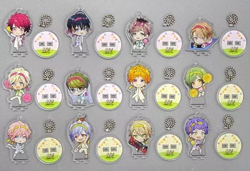 全12種セット 「A3!(エースリー)×animatecafe トレーディングアクリルスタンドキーホルダー 運動会ver. Aグループ」
