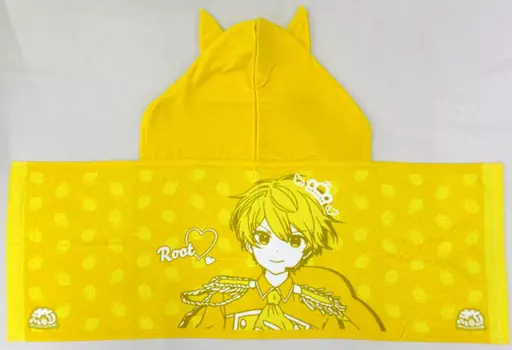 すとめも9 ねこみみフード付きタオル(るぅと) 駿河屋 -<中古>るぅと(すとろべりーぷりんす) ねこみみフード
