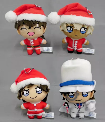 全4種セット キーチェーンマスコット クリスマス2019 「名探偵コナン」
