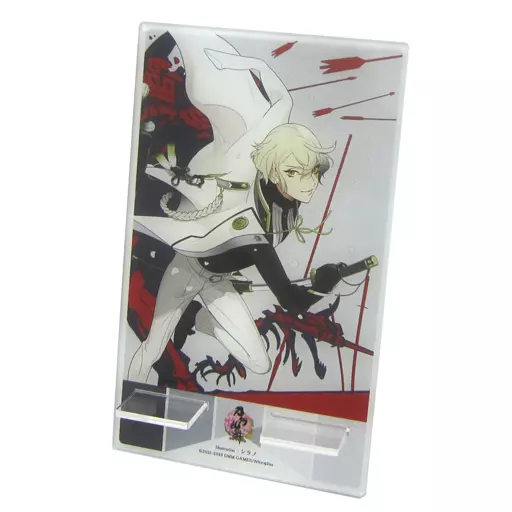 小物(キャラクター)　髭切 ニ周年記念祝画アクリルミラースタンド 「刀剣乱舞-ONLINE-」 刀剣乱舞STORE6グッズ