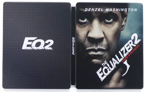 [単品] デンゼル・ワシントン(ロバート・マッコール) 日本オリジナルデザインスチールブックケース 「Blu-ray イコライザー2 4K ULTRA HD ＆ ブルーレイセット 日本オリジナルデザイン スチールブックケース付 Amazon.co.jp限定」 同梱品
