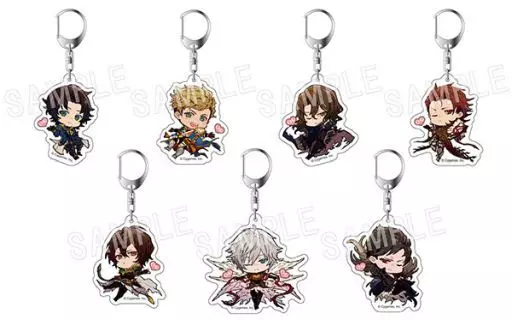 全7種セット 「GRANBLUE FANTASY-グランブルーファンタジー ふぉーちゅん☆アクリルキーホルダー Chu シリーズ」