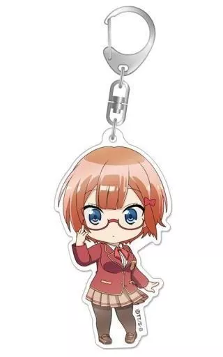緒方理珠 ねんどろいどぷらす デカアクリルキーホルダー 「ぼくたちは勉強ができない」