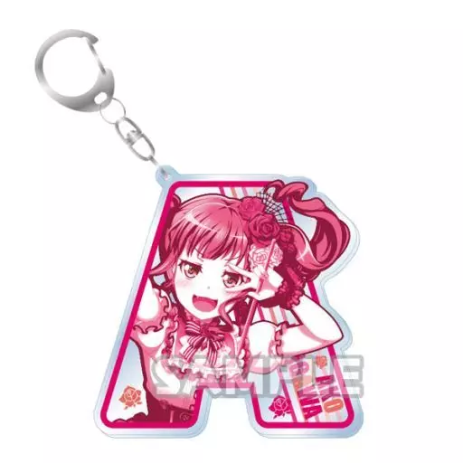 宇田川あこ(TYPE B) 「BanG Dream! ガールズバンドパーティ! トレーディングイニシャルアクリルキーホルダー Roselia」