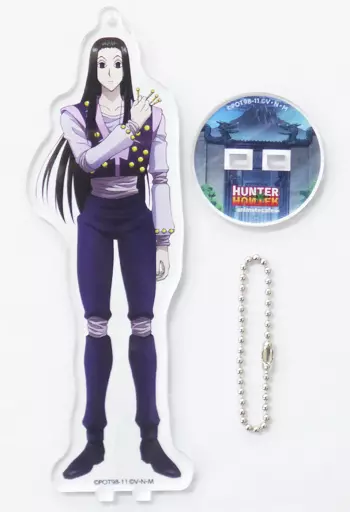 キーホルダー・マスコット(キャラクター)　イルミ=ゾルディック BIGアクリルスタンドキーホルダー 「HUNTER×HUNTER×animatecafe ゾルディック家」