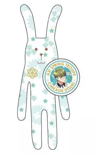 卯木千景 「CRAFTHOLIC×A3!(エースリー) 缶バッジ付き ぬいぐるみマスコット -春組-」