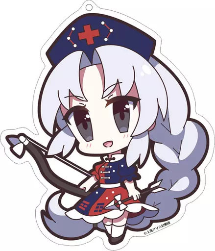90.八意永琳 アクリルキーホルダー ゆるっととうほう 「東方Project」