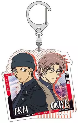 赤井秀一＆沖矢昴 「名探偵コナン トレーディングアクリルキーホルダー」