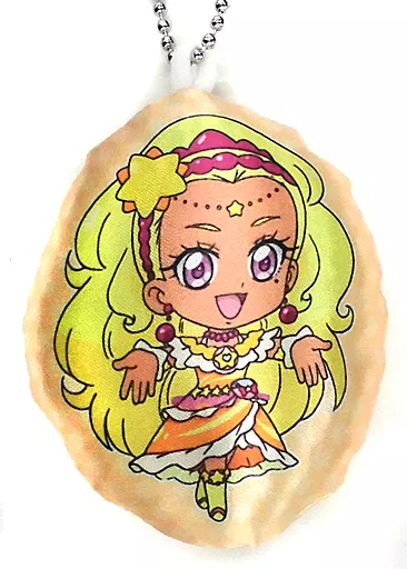 キュアソレイユ フワふわクッションマスコットキーホルダー 「映画スター☆トゥインクルプリキュア 星のうたに想いをこめて」 劇場グッズ
