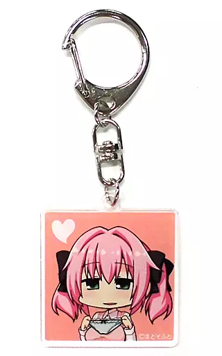 宮瀬未尋(背景ピンク) 「ワガママハイスペック アクリルキーホルダーコレクション」 ワガママハイスペック桜翠学園購買部グッズ