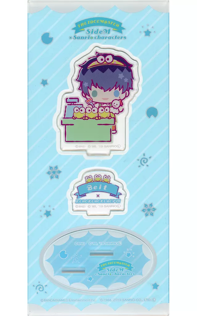 鷹城恭二×けろけろけろっぴ アクリルスタンド 「アイドルマスター SideM×サンリオキャラクターズ」