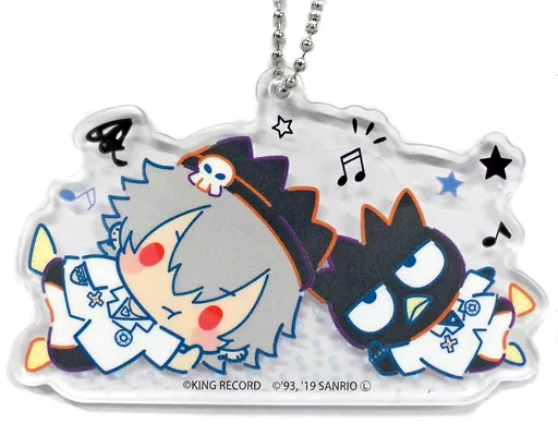 碧棺左馬刻×バッドばつ丸 「ヒプノシスマイク SANRIO NAKAYOKU EDIT トレーディングアクリルチャーム」