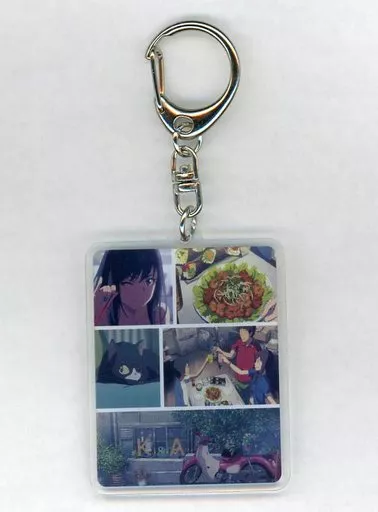帆高＆須賀＆夏美 「天気の子cafe コラージュアクリルキーホルダー」
