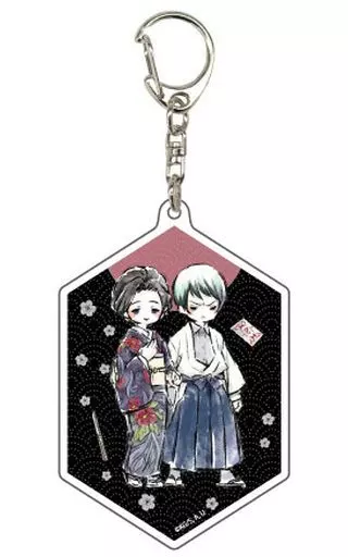 珠世&愈史郎 「鬼滅の刃 アクリルキーホルダー 01.グラフアートデザイン」