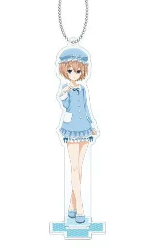 ブラン 描き下ろしイラスト アクリルスタンドキーホルダー 「超次元ゲイム ネプテューヌ」