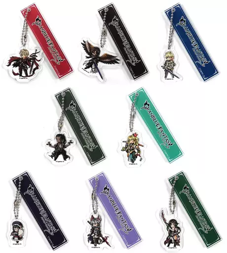 全8種セット 「GRANBLUE FANTASY-グランブルーファンタジー- ルームキーホルダーmini Vol.4」