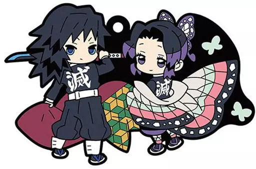 胡蝶しのぶ＆冨岡義勇 「鬼滅の刃 ラバーマスコット バディコレ Vol.2」