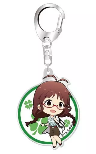 秋月律子 「アイドルマスター ミリオンライブ! アクリルポップキーホルダー メガネ」 BOX購入特典