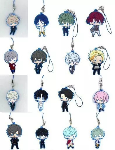 全16種セット 「スタンドマイヒーローズ ラバーストラップコレクション vol.2」 アニメイトガールズフェスティバル2019グッズ