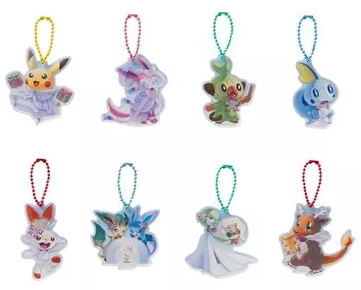 ポケモン アクリルチャームコレクション TAIKI-BANSEI 全8種セット アクリルチャームコレクション ポケモンセンターヒロシマR ｜【公式