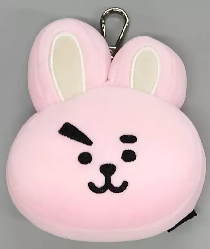 COOKY(ジョングク) フェイスぬいぐるみキーリング 「BT21」