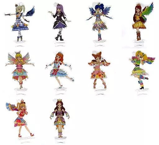 アイカツ 一番くじ H賞 アクリルスタンド 全10種 一番くじ アイカツ！〜HAPPY 7th ANNIVERSARY!!〜｜一番くじ倶楽部