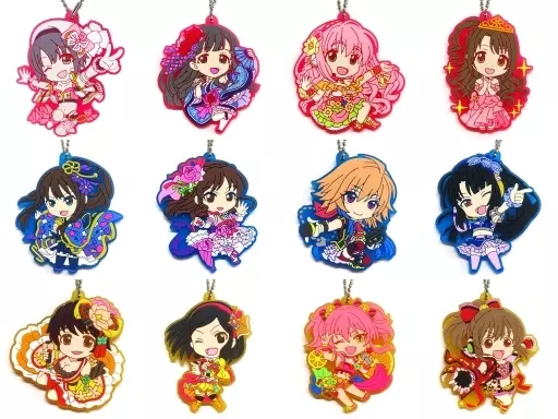 全12種セット 「アイドルマスターシンデレラガールズ カプセルラバーマスコット BEST SELECTION」