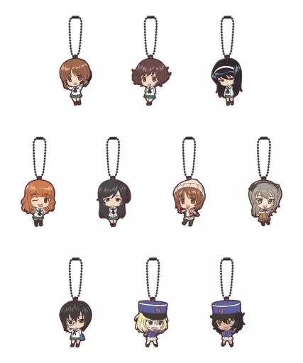 全10種セット 「ガールズ＆パンツァー最終章 カプセルラバーマスコット02」