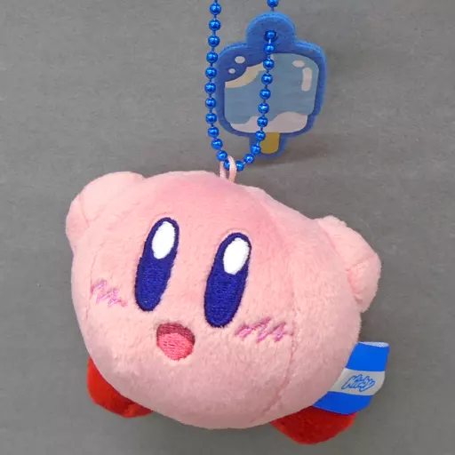 キーホルダー・マスコット(キャラクター)　カービィ(アイス) ミニマスコット 「星のカービィ キャンペーン」 ローソン限定