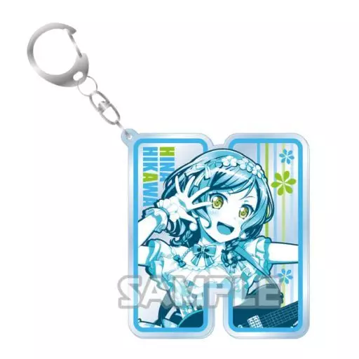 氷川日菜(TYPE B) 「BanG Dream! ガールズバンドパーティ! トレーディングイニシャルアクリルキーホルダー Pastel*Palettes」