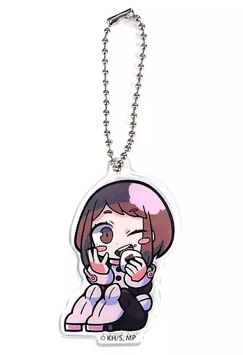 麗日お茶子 「僕のヒーローアカデミア THE MOVIE ヒーローズ：ライジング×ローソン アクリルキーホルダー」
