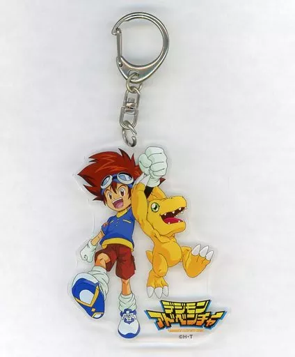 八神太一＆アグモン(デジモンアドベンチャー) アクリルキーホルダー 「デジモンアドベンチャーシリーズ デジモンショップ in 渋谷PARCO」