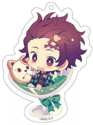 竈門炭治郎 「鬼滅の刃 ちゃぽんっ! アクリルストラップコレクション」