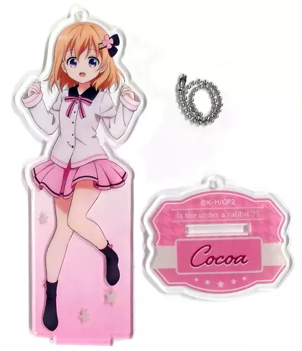 ココア アクリルスタンドキーホルダー Hello! 「ご注文はうさぎですか??」 C97グッズ