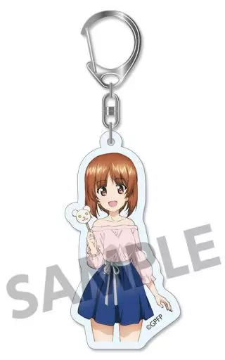 西住みほ ガルパンめんこ道はじめます! アクリルキーホルダー 「ガールズ＆パンツァー 最終章」