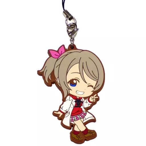 渡辺曜 劇場版私服衣装ver.ラバーストラップ きゅんキャラいらすとれーしょんず 「一番くじ ラブライブ!サンシャイン!!～Aqours 晴れ着 Collection～」 N賞