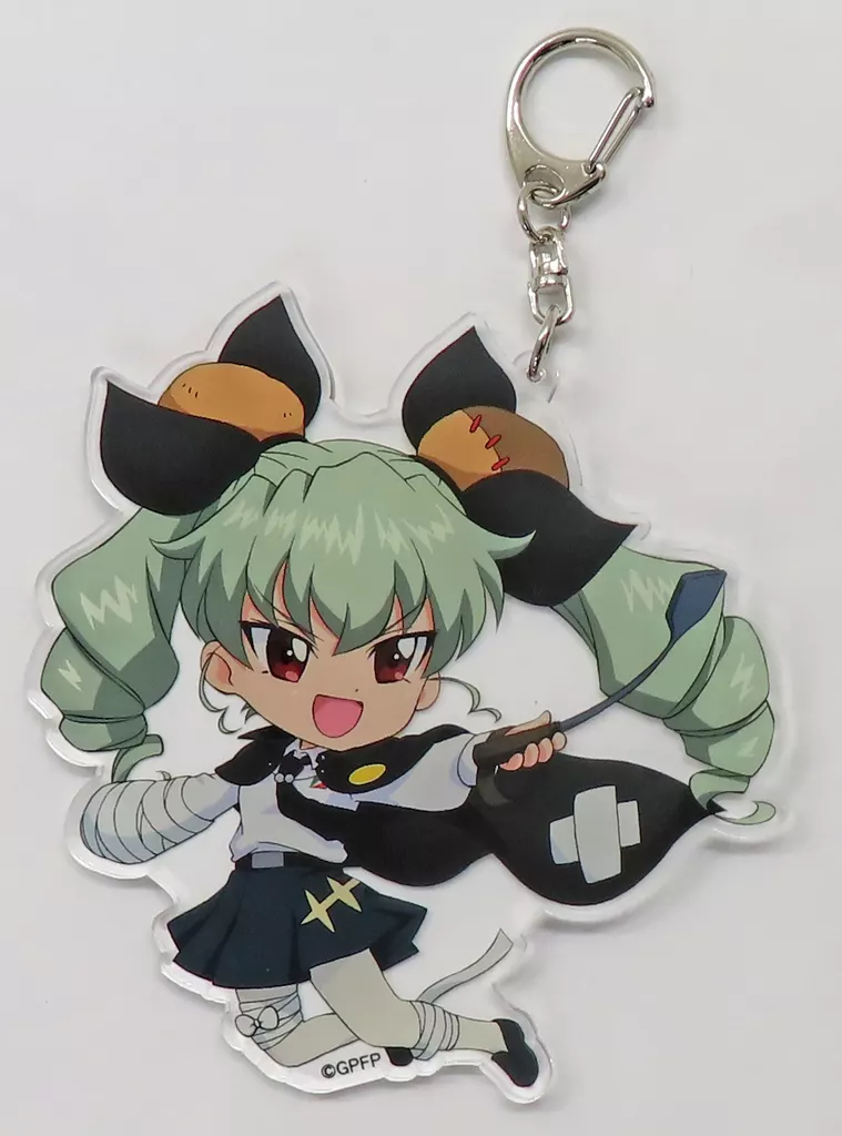 アンチョビ BOCOガール BIGアクリルキーホルダー 「ガールズ＆パンツァー 最終章 キャラポップストア」 ガルパンくじ A賞景品 大洗限定