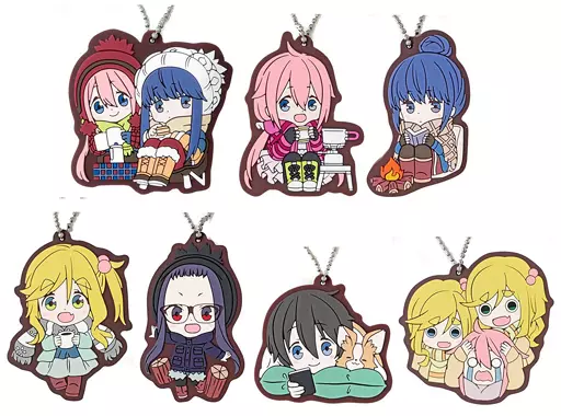 全7種セット「ゆるキャン△ カプセルラバーマスコット3」