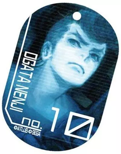 緒方稔二 アクリルドッグタグ 「十三機兵防衛圏」