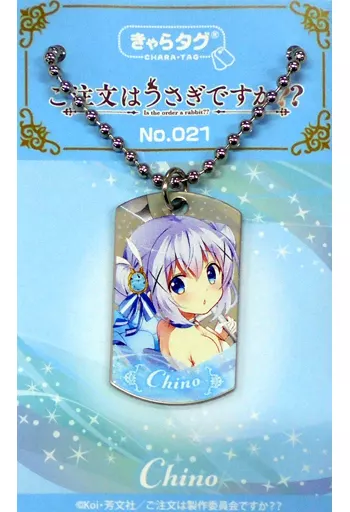 チノ きゃらタグ 2018 Winter 「ご注文はうさぎですか??」 C95グッズ