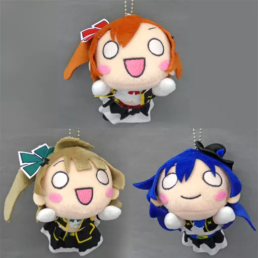 全3種セット 寝そべりキーチェーンマスコット”2年生-No brand girls” 「ラブライブ!」