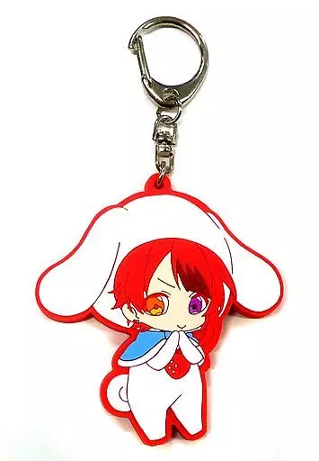莉犬(すとろべりーぷりんす) サンリオ×すとぷりラバーキーホルダー 「すとぷりくりすます!」 ヴィレッジヴァンガード限定