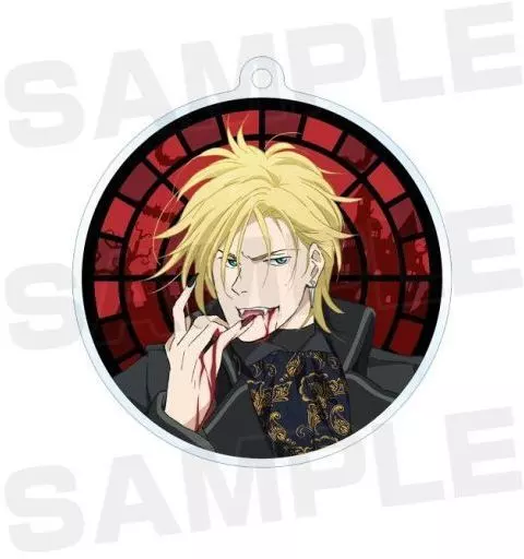 アッシュ・リンクス(アップ) 「BANANA FISH トレーディングアクリルキーホルダー 描き下ろしイラスト ハロウィンVer.」