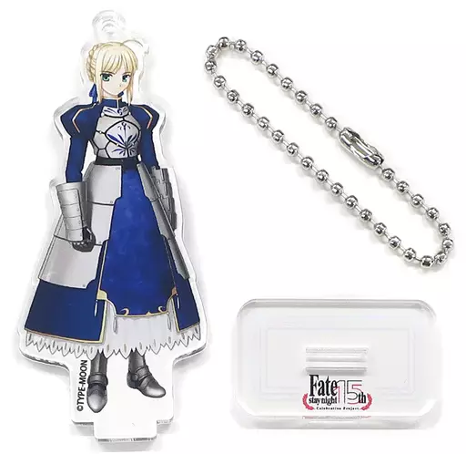 セイバー アクリルマスコット 「TYPE-MOON展 Fate/stay night -15年の軌跡-」